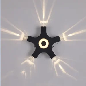 Wall Lamp Indoor and Outdoor Household and Commercial Multi Sided Luminous Wall Light