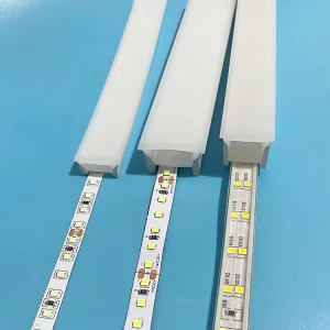 Wall Lamp Long Silicone Profile Modern Flexible Linear Recessed Led Strips Light for Living Room Indoor Party Hotel Room