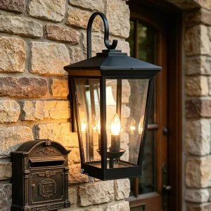 Wall Lamp Outdoor Luxury Warm White Outdoor Wall Sconce Lantern Decorative Lamp Waterproof Garden Light for Porch Garage