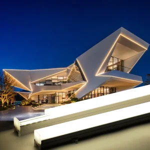Wall Light Long Architectural Multi style Led Strip with Diffuser Rgbw Running Linear Dmx Programmer for Led pixel bar