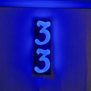 Wall Mount LED Front Illuminated 3D Sign Custom Color for Hotel Fast Food Restaurant Front Door