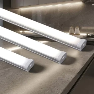 Wall Mounted LED Cabinet Light with Motion Sensor Dimmable White Lighting for Kitchen & Bedroom