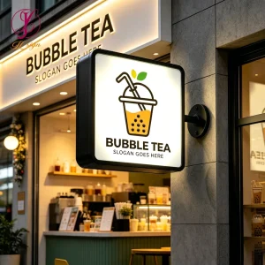 Wall Mounted Light Box Advertising Logo Equipment Hanging Light Boxes Light Board Display for Shop
