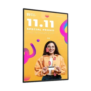 Wall Mounted Lightbox Aluminum Snap Frame A1 A2 A3 A4 LED Movie Poster Light Box