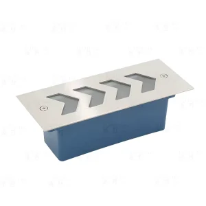 Wall or Underground Recessed Parking Garage Luminaires Square LED Illuminated Sign