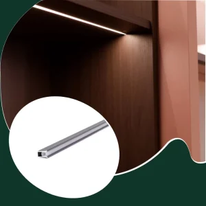 Wardrobe LED Lighting System with Ultra Slim Recessed Aluminum Profile OEM ODM Supply YB1018 24
