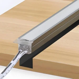 Wardrobe Light 10x10mm Recessed Aluminum Profile LED Strip Light Channel Cabinet Kitchen Closet LED Linear Lighting