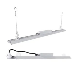 Warehouse 100W 150W Supermarket Office Suspended Aluminum Pendant Led Linkable Linear Highbay Lights 1200mm