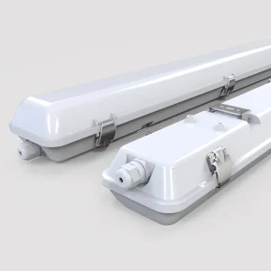Warehouse Batten Tri Proof Light Anti Glare Solid Ip66 Waterproof Slats Led Linear Tri proof Light Lamp Fixture for Corridor