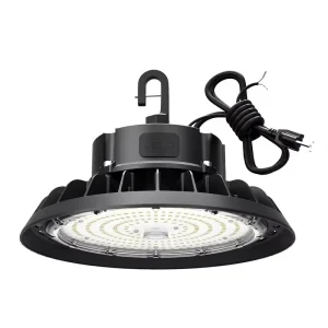 Warehouse ETL CETL IP65 100W 150Lm/W Power Adjustable Motion Sensor UFO LED Commercial High Bay Light