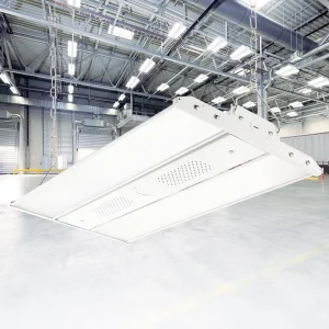 Warehouse Industrial Lighting LED Linear HIgh Bay High Brightness Switchable Power Linear HIgh Bay Light In-stock
