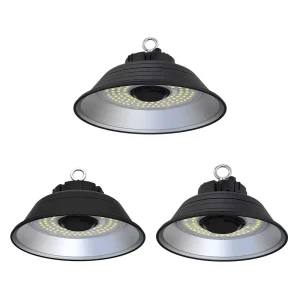 Warehouse Industrial Lighting Modern Campana for High Bay Light Waterproof IP65 Aluminum Lamp 100W 150W 200W 60-90 Beam