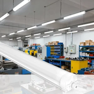 Warehouse LED Dust Proof Batten Light CE ROHS IP65 18W 36W 45W 600MM 1200MM 1500MM Linkable Design LED Tri-Proof Light