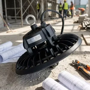 Warehouse Lighting Industrial Energy Saving IP66 Aluminum UFO High Bay Light for 6500K 100lm/W
