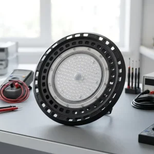 Warehouse Lighting Industrial Energy Saving IP66 Aluminum UFO High Bay Light for 6500K 100lm/W