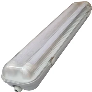 Warehouse Surface Mounted Weather Proof Ceiling Lamp Workshop Luminaire IP65 Garage LED Tri proof Light Double Head T8 Tube