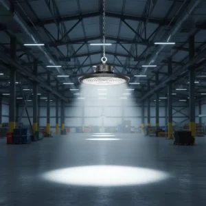Warehouse Workshop Ceiling Light 150W IP65 Waterproof Aluminum for Industrial Use UFO High Bay Light