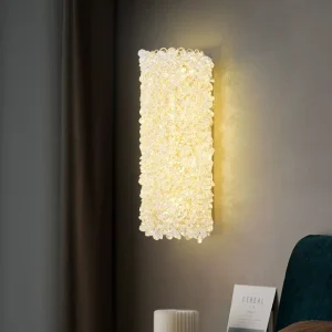 Warm Romantic Circular Ball Pendant Light Fixture Contemporary Personality Bar Designer G9 Wall Lamp for Living Room Crystal