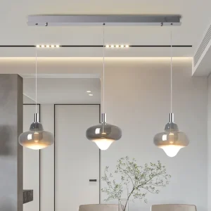 Warm White Glass Chandelier Pendant Light Middle Size for Villa Restaurant Hall Indoor Decoration