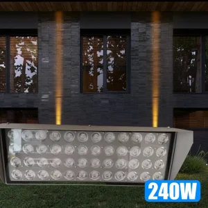 Waterproof 240W LED Spot Light 2000K 6000K LED Floodlights for Outdoor Facade Garden Decoration