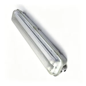 Waterproof 4ft 18W LED Tube Light Fixture IP65 1200mm Single Double 2x18w 2x36w 2x40w T8 Triproof Batten Farm Fixture Indoor