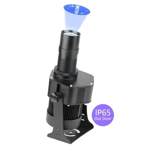 Waterproof 80W LED Laser Advertising Gobo Logo Projector Light Outdoor Commercial Signage