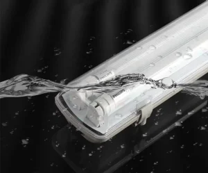 Waterproof Batten 20w 40w 50watts Ip65k Warehouse Tri Proof Stainless Steel Triproof Lamp Tri proof Light Led Emergency Lights