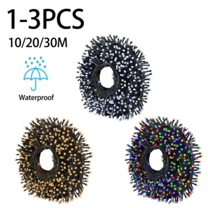 Waterproof IP65 Low-Voltage Starry String Lights for Outdoor Christmas Tree Decorations LED Lights