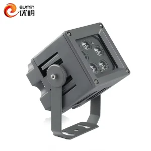 Waterproof IP66 Die Casting Aluminum Glass Narrow Beam LED Spotlight 10W Modern Outdoor Garden Hotel Use CRI80 1000lm 50000h