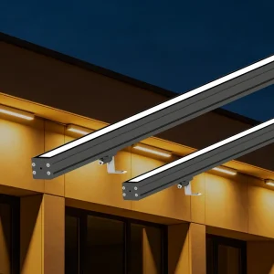 Waterproof IP67 Aluminum LED Linear RGBW 24V Landscape Architecture Building Facade Decoration Outdoor Wall Washer Light