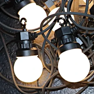 Waterproof IP67 Round Wire LED G50 Festoon Lights for Outdoor Garden Party Commercial Christmas Street Lights