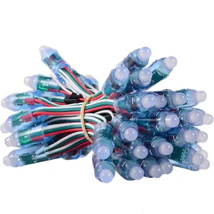 Waterproof IP68 WS2811 Full Color DC5V 12V LED Pixel String LED Module Light for Advertising Boards