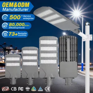 Waterproof Ip66 Outdoor Lighting Street Lamp Die cast Aluminum 100w 150w 200w Led Street Light