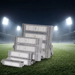 Waterproof LED Flood Light 150W Warehouse Stadium Use High Brightness Lightweight Aluminum Construction