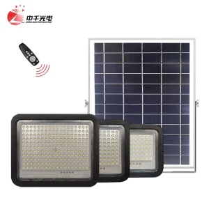 Waterproof Outdoor Lighting Rechargeable Solar Powered Pole Portable Garden Die-casting Aluminum Solar Flood Light