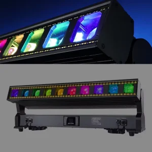 Waterproof Professional Moving 10*60W RGBW Quad with Backlight 1m Bar Pixel Zoom Vocal Concert Nightclub DJ IP65 LED Stage Light
