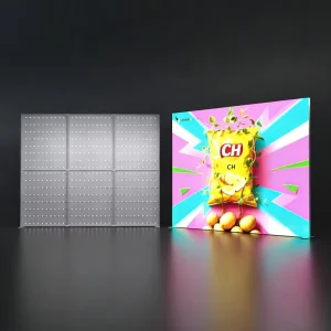 Waterproof Rectangle Aluminum framed High brightness LED Decorative Advertising Light Box Stand for Trade Show Display