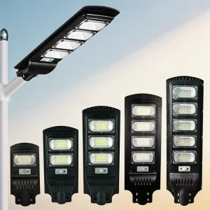 Waterproof Solar LED Street Light Outdoor Solar Lights Remote Control Lighting ABS Lamp For Road Garden 50W 100W 150W 200W 250W