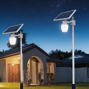 Waterproof Solar Light Solar Powered LED Wall Lamp Outdoor Decorative Lighting 50W Solar Garden Lights for Garden Lawn Road IP65