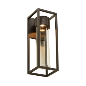 Waterproof Square Outdoor Aluminum Wall Lamp for Courtyard Restaurant LED Lighting Fixture