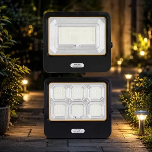 Weather Resistant Solar Path Lamp with Motion Trigger, Adjustable Light for Community, Plaza, Rural Yard, Highway