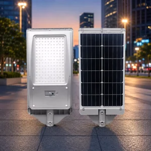 Weatherproof Solar Outdoor Lamp with Auto Day Night Switch, Built-in Battery for Country Plaza, Backyard Path Illumination