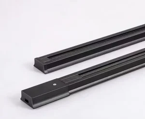 White Black Rail System Adapter Ceiling LED Track Light Accessories