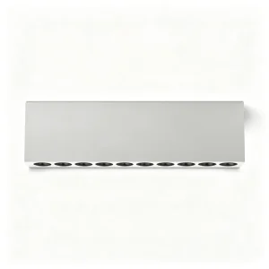 White Linear Grille LED Downlight Anti Glare Surface Mounted Spotlight for Home Office and Commercial Illumination