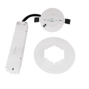 White Recessed Mounted 3Hours Rechargeable Led Fire Safety Emergency Down Light UFO Spitfire IP20 4-Year Warranty