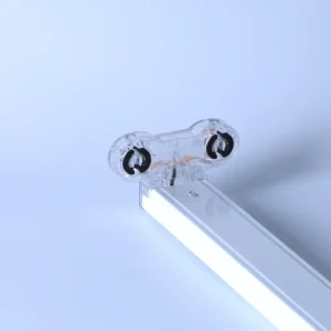 White T8 Double Fluorescent Batten Light for Middle East Commercial Project Fixture