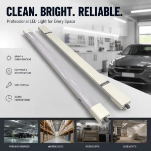 Wide Durable Pantalla Estanca LED Tri proof Light 36W 1200mm AC220-240V IP65 Waterproof Vapor Tight Fixture Linear Shop Lights
