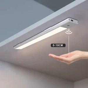 Wireless Home LED Motion Sensor Lighting Rechargeable 5V for Kitchen Aluminium Bar Wardrobe Closet Cabinet Lamp Shade Direction