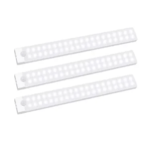 Wireless LED Crystal Cabinet Light USB Charging 0-second Sensor Low-brightness for Bedrooms and Kitchens