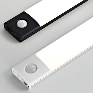 Wireless Motion Sensor Battery Usb Rechargeable Led Cabinet Light 20cm 30cm 40cm 60cm Under bar Cabinet
